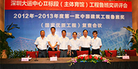中國建設魯班獎專家組蒞臨我集團工程現場復查